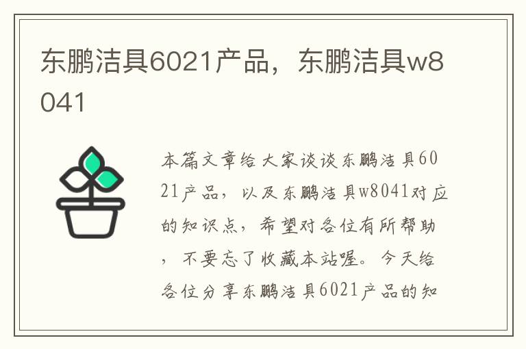 东鹏洁具6021产品，东鹏洁具w8041